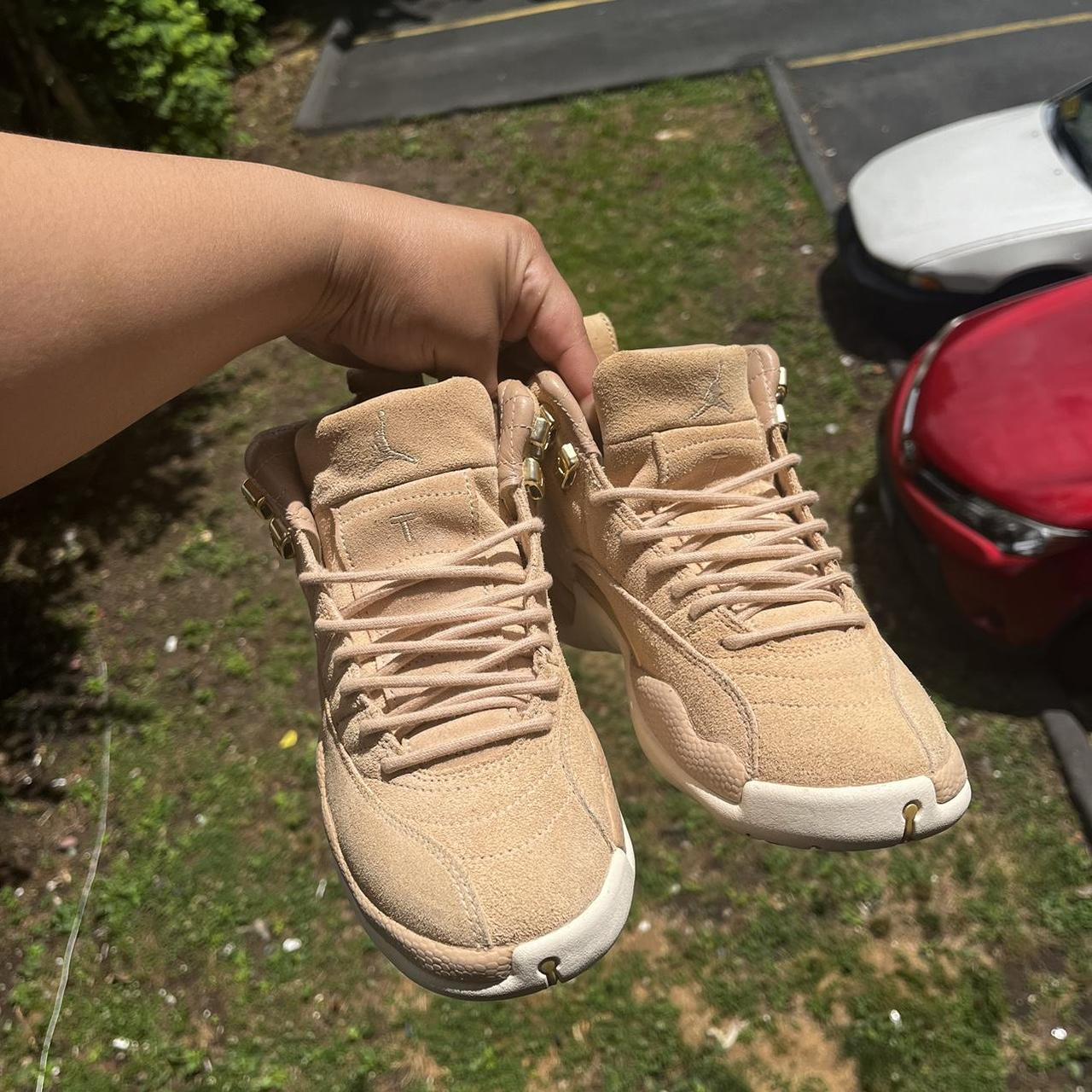 Air jordan 12 vachetta tan online