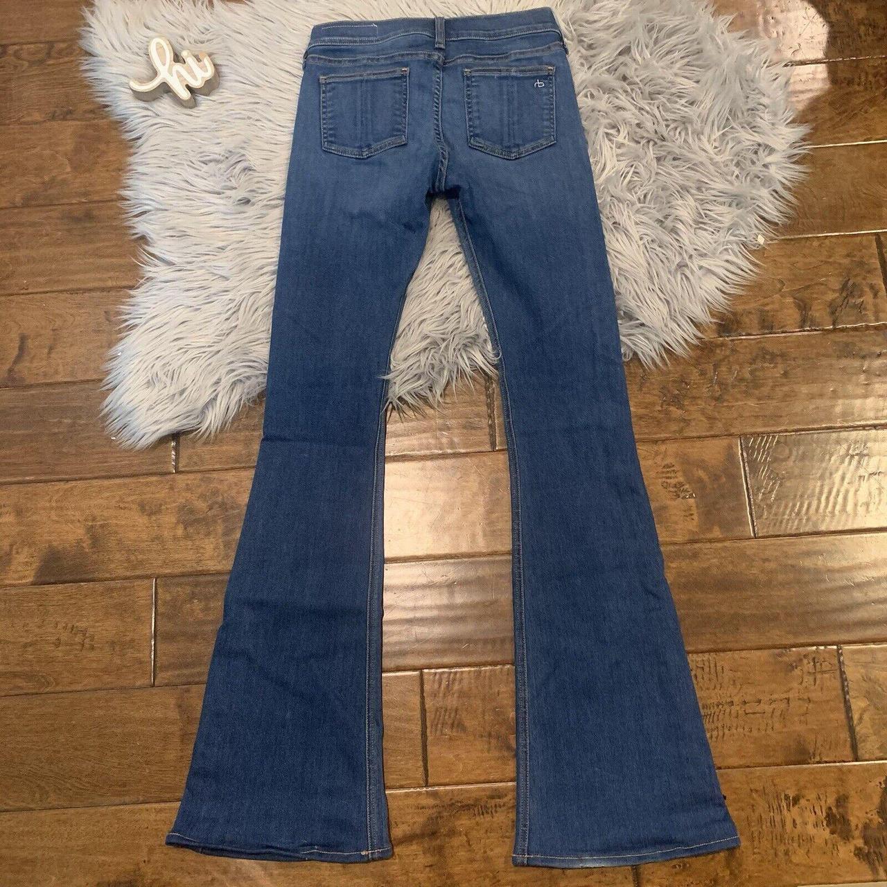 Elephant Bell RAG & BONE buy Jeans Size 8 - Leather Detail