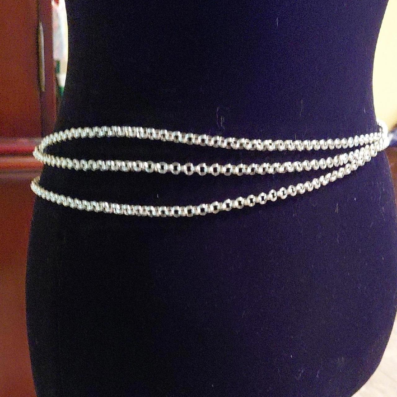 Source Unknown Women's Belt - Silver – Unbranded … - image 4