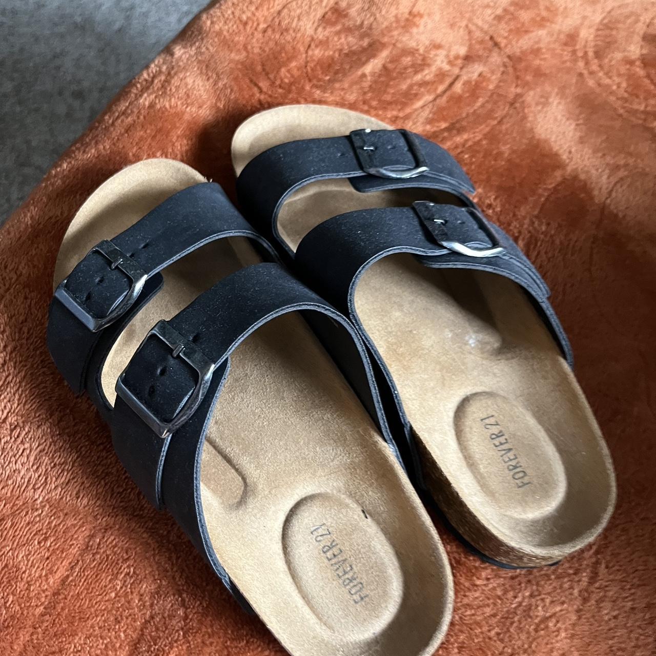 Forever 21 Birkenstock style sandals women s US