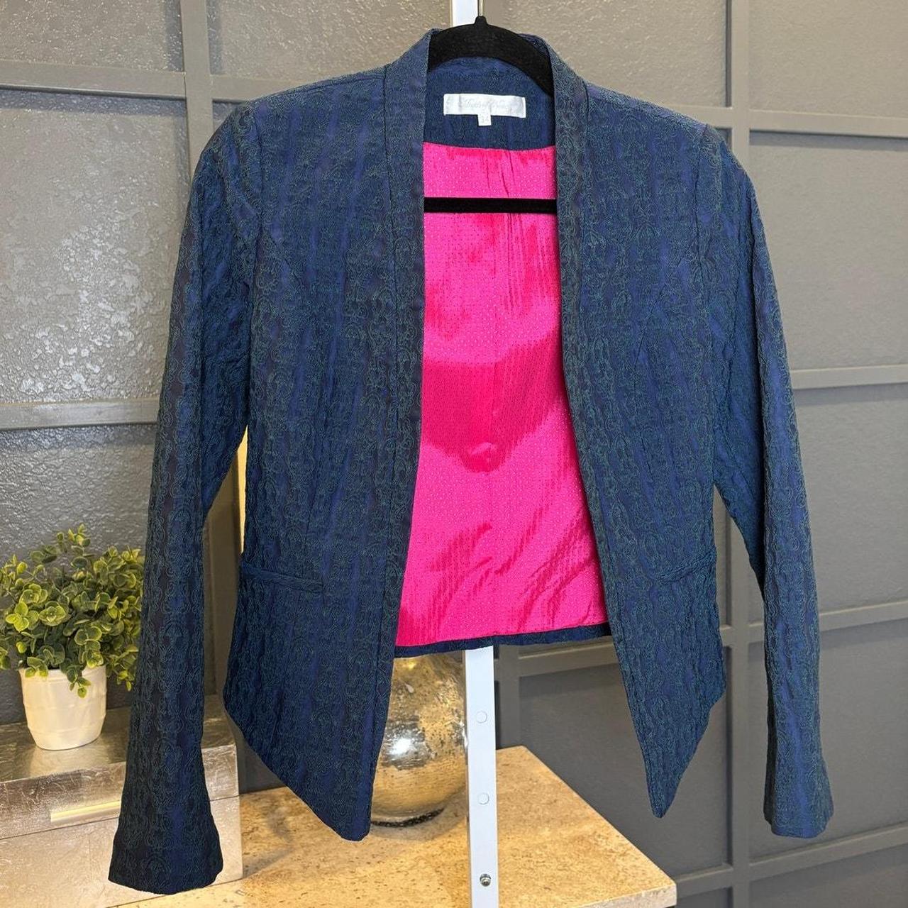 Source Unknown Women's Tailored jacket - Blue - S… - image 1