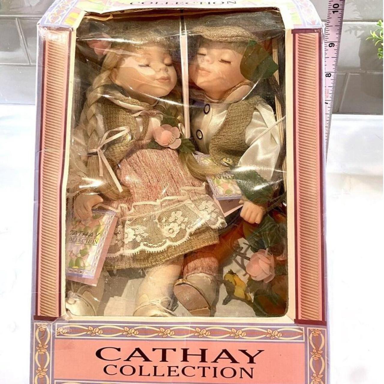 This Cathay Collection porcelain doll set is a. Depop