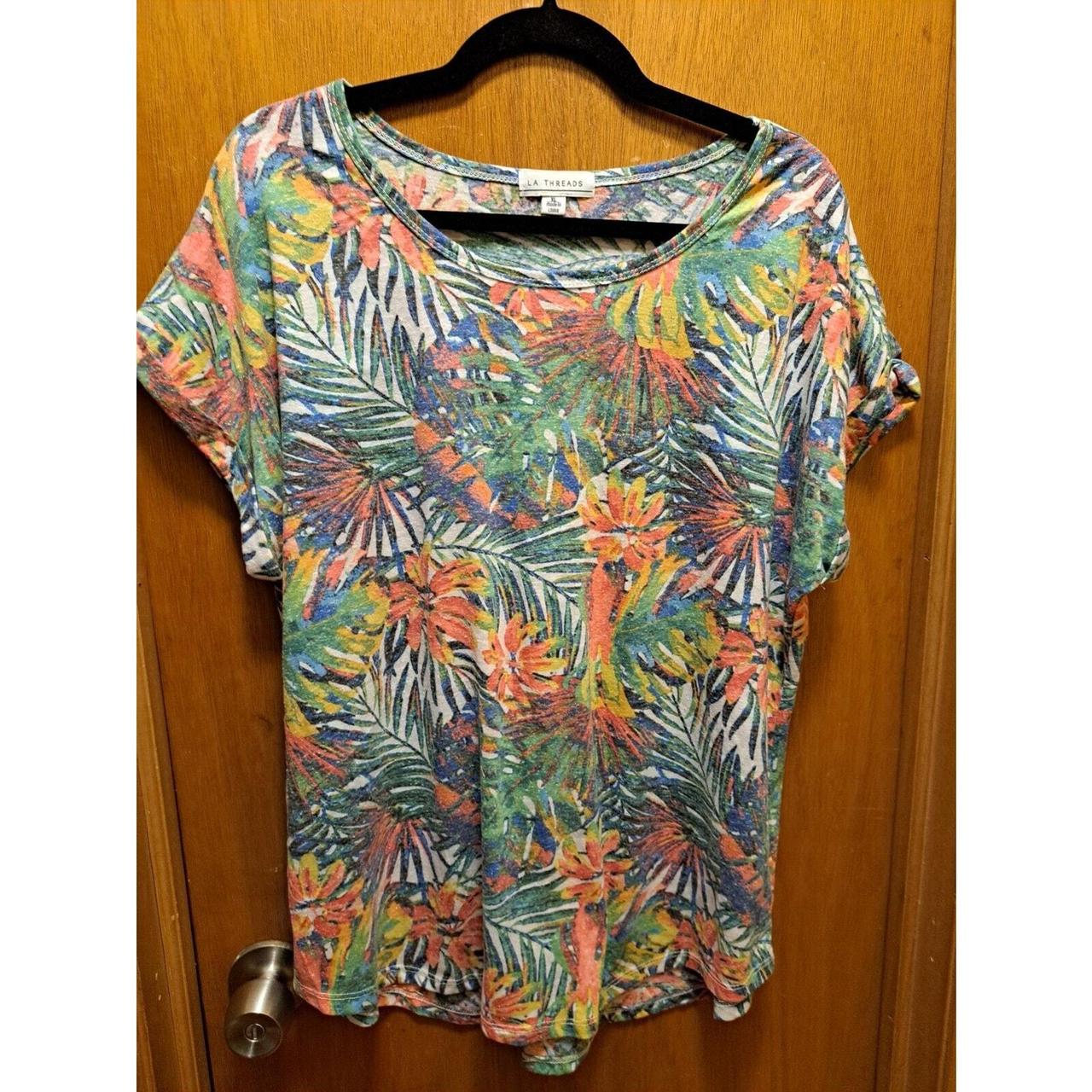 Source Unknown Women's T-shirt - Multi - XL – Exp… - image 2