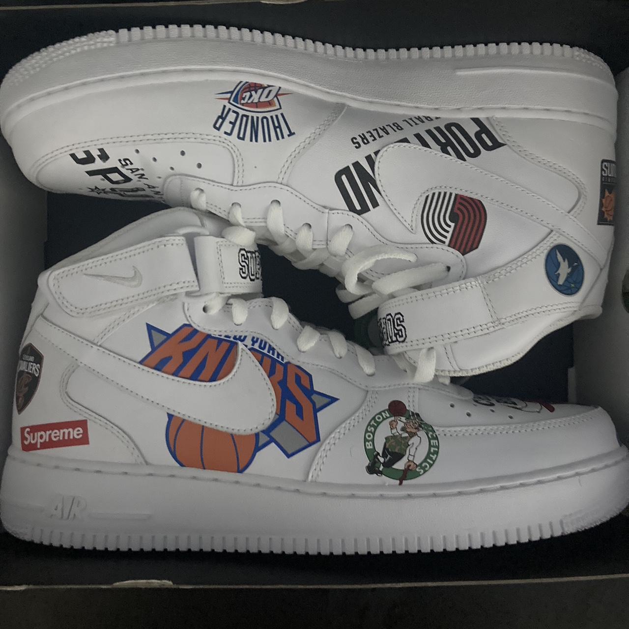 supreme nba air force ones