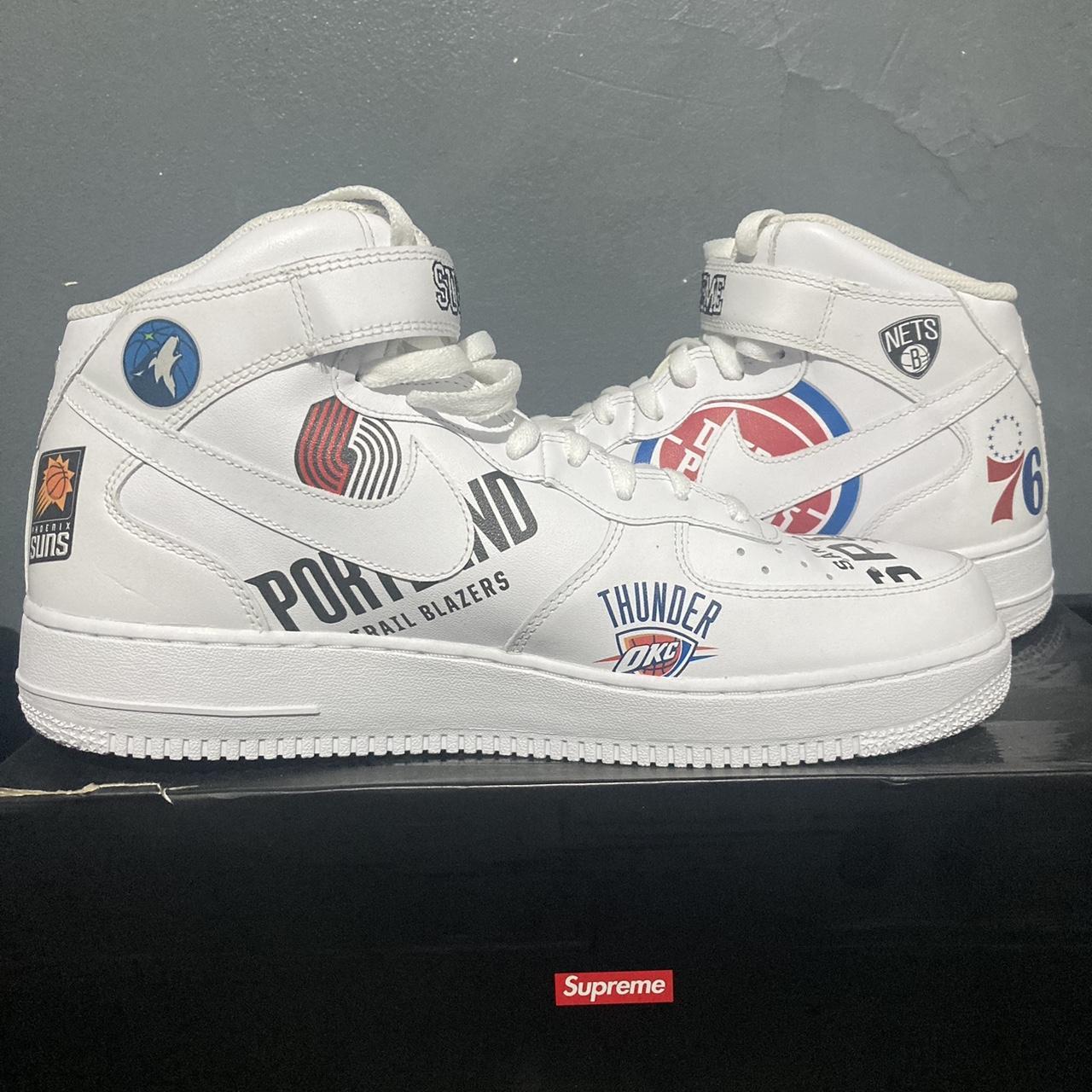 supreme nba air force ones