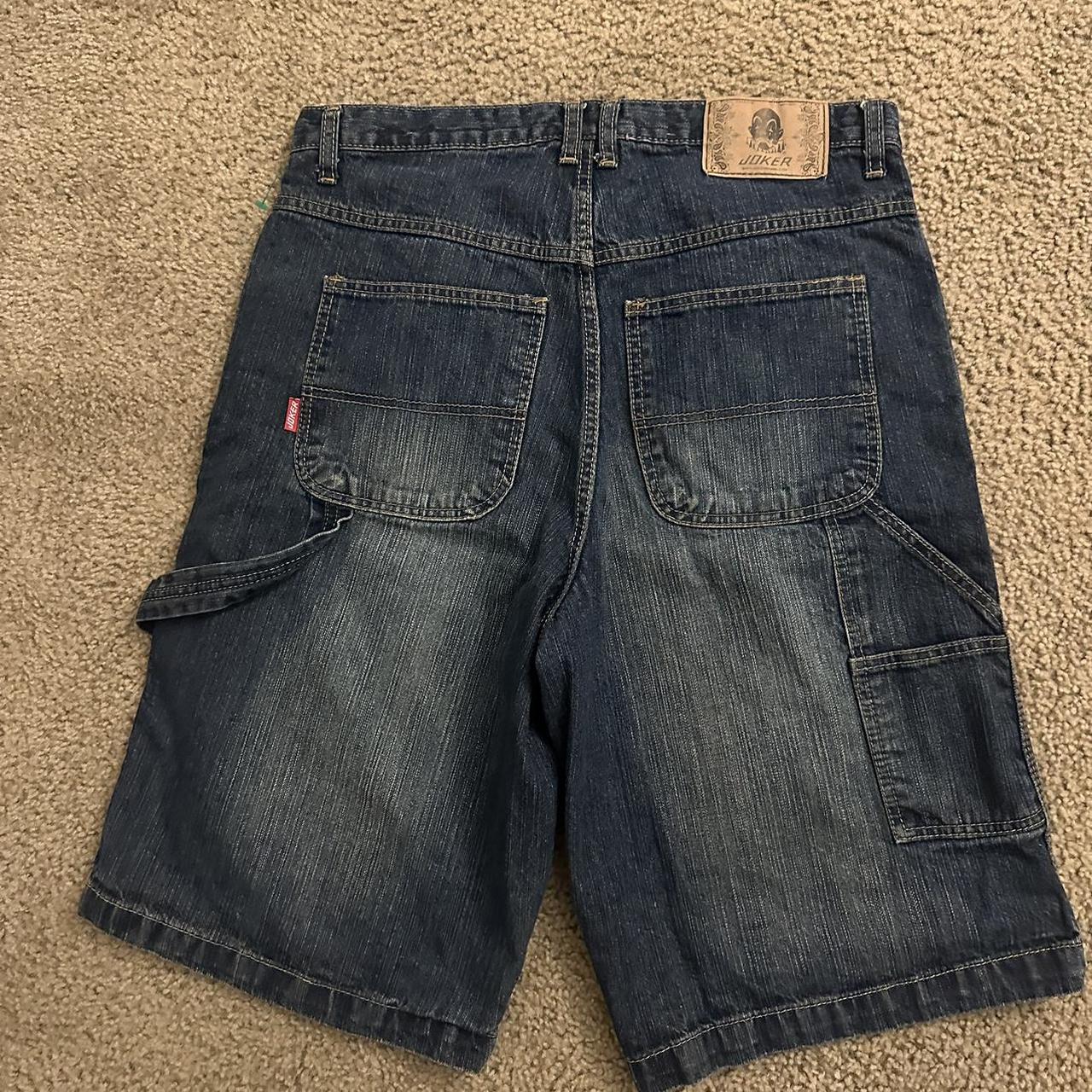 Vintage 90s Joker buy Brand Jean Denim Baggy Shorts