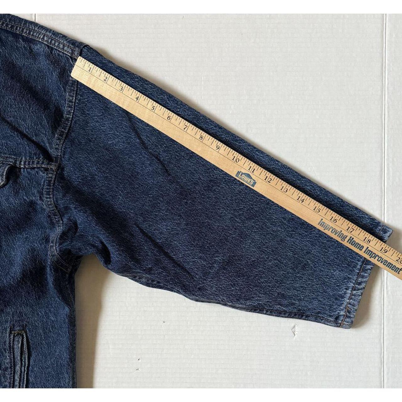 Levi's Women's Vest - Blue - M – Vintage 80s LEVI… - image 7