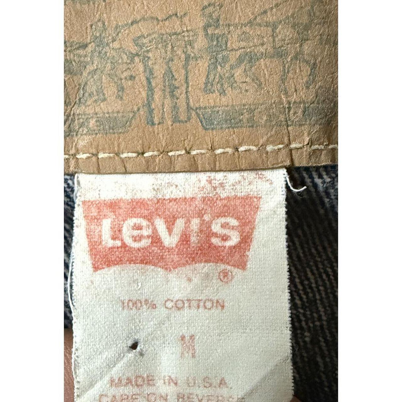 Levi's Women's Vest - Blue - M – Vintage 80s LEVI… - image 5