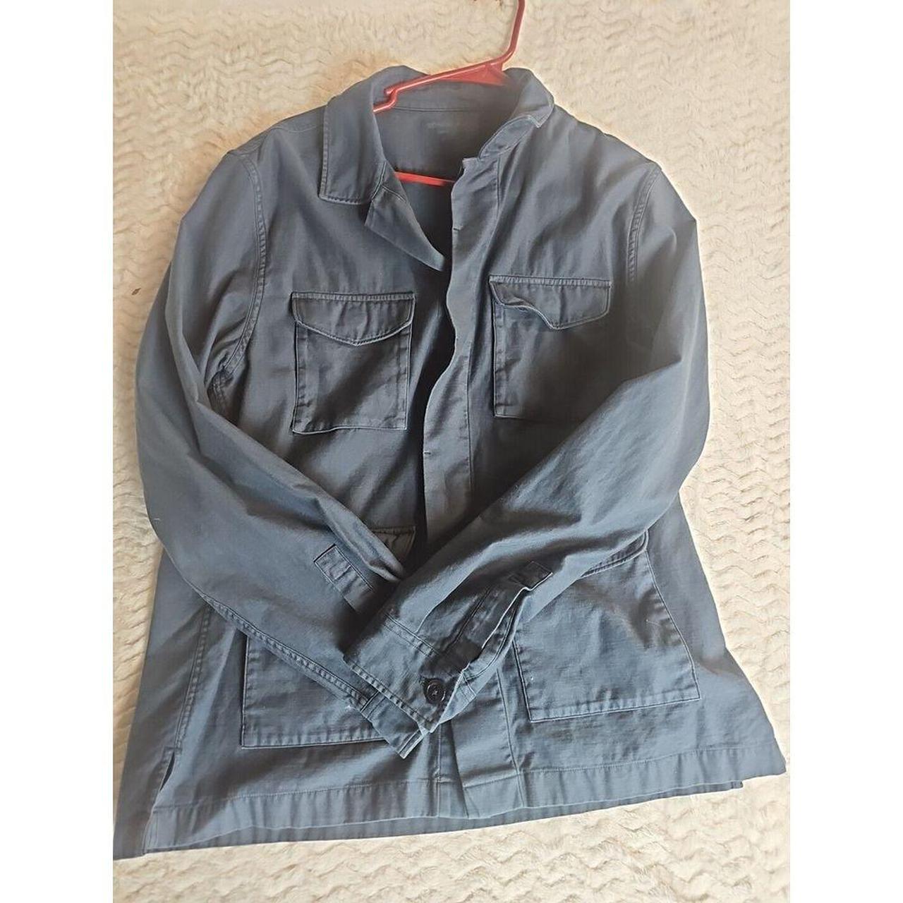 Bonobos Field Jacket Men s Medium Blue Military. Depop