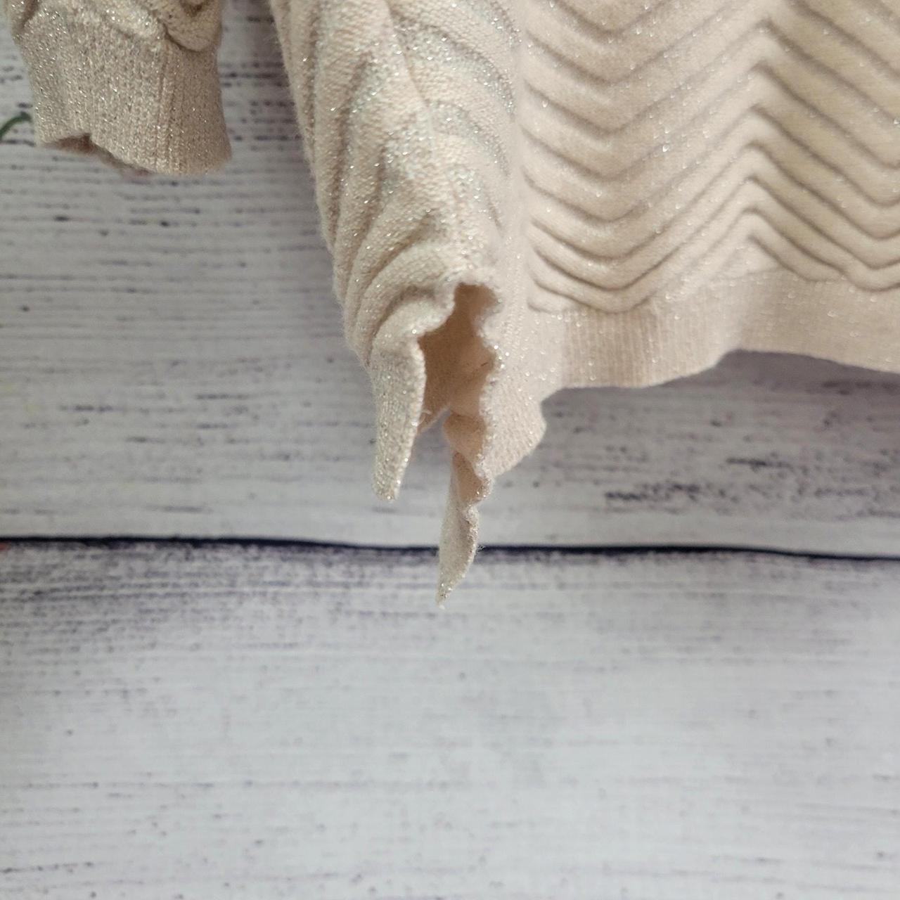 Source Unknown Women's Sweater - Cream - L – Crem… - image 4