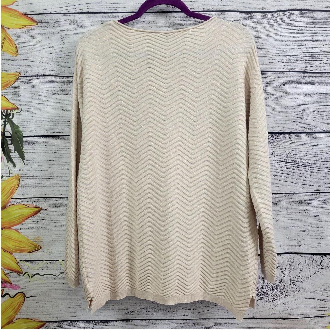 Source Unknown Women's Sweater - Cream - L – Crem… - image 8