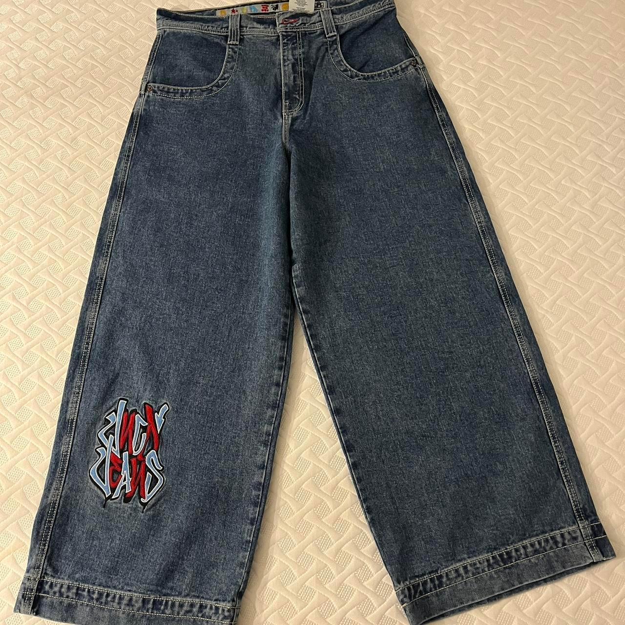 JNCO Men's Jeans JNCO Rollins size 36x30 baggy asfk... - Depop