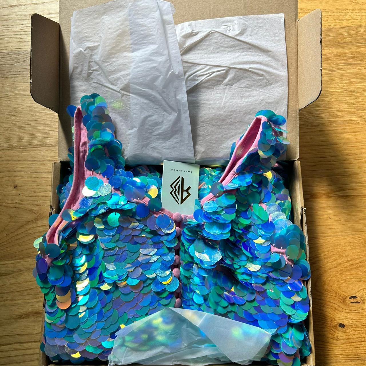 Rosa Bloom Elektra Sequin Jumpsuit