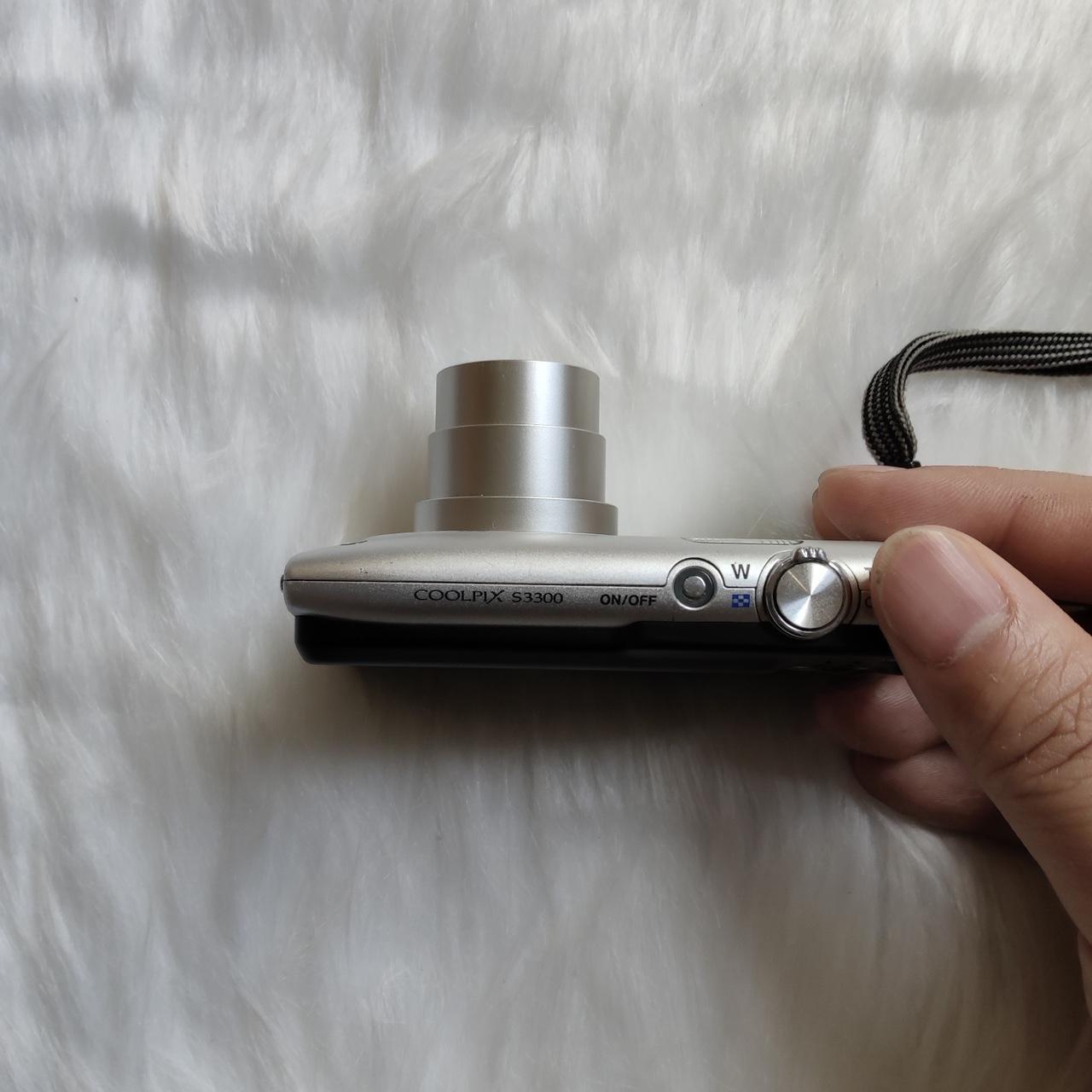 Nikon COOLPIX S3300 Digital Camera - Silver | Depop