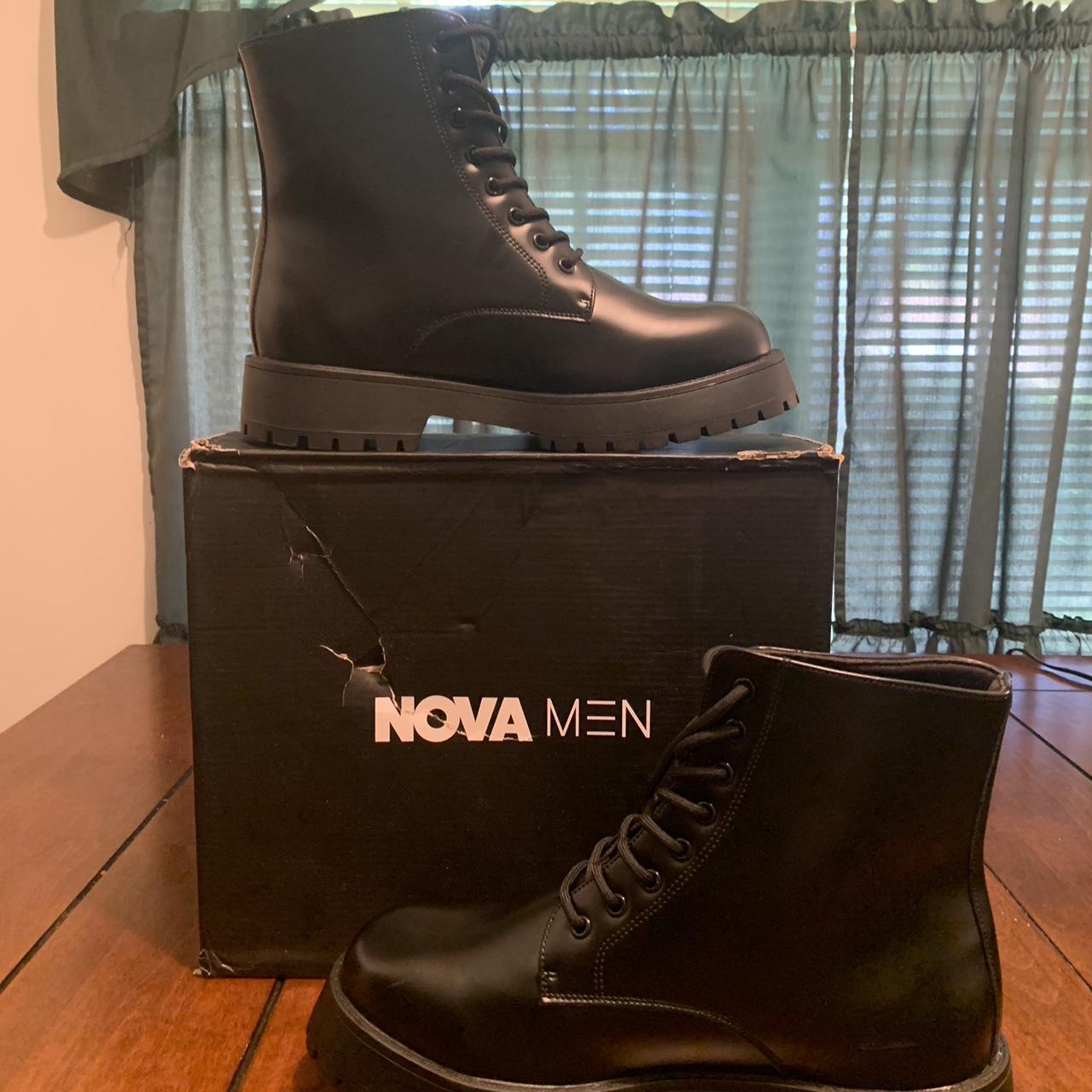 Black fashion boots nova