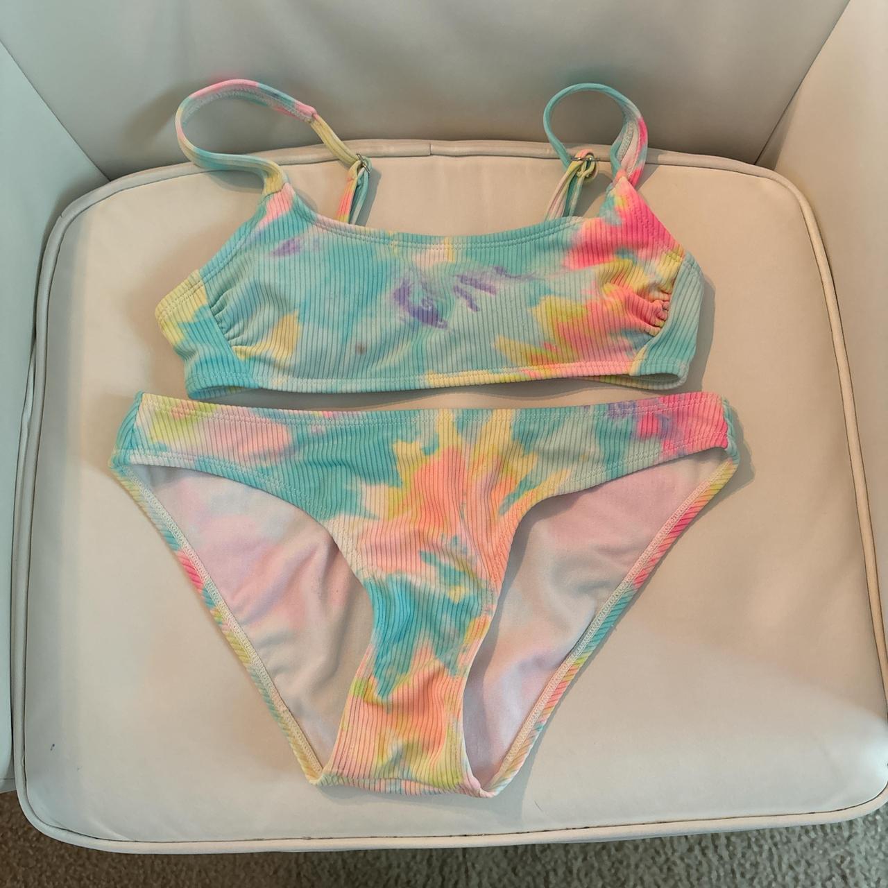 Tie dye bathing suit from Target. The target brand