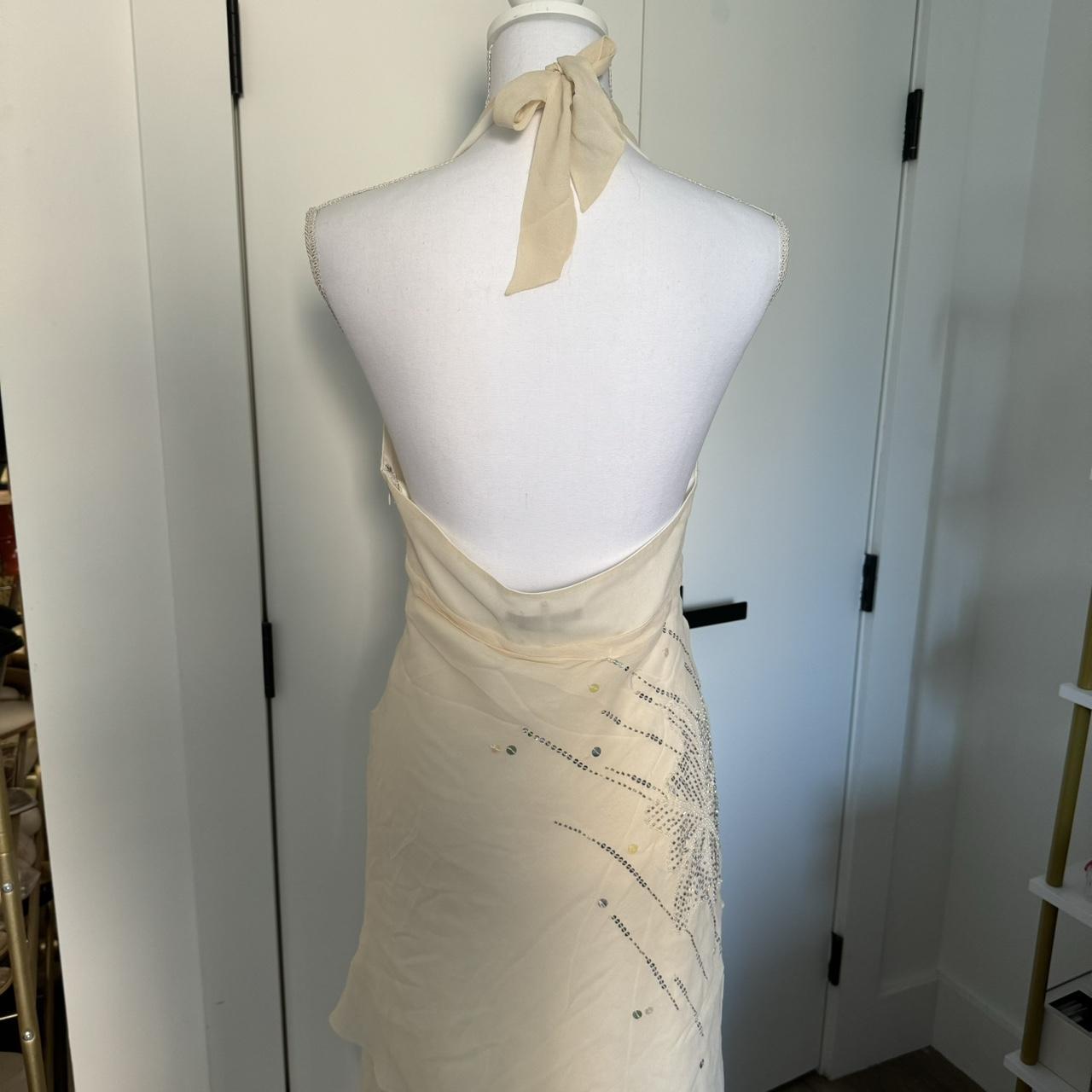 SALE!【BCBG MAXAZRIA】ビーズ ホルタードレス NEW BCBGMAXAZRIA BEGONIA ONYX BEADED SIDE PANEL DRESS