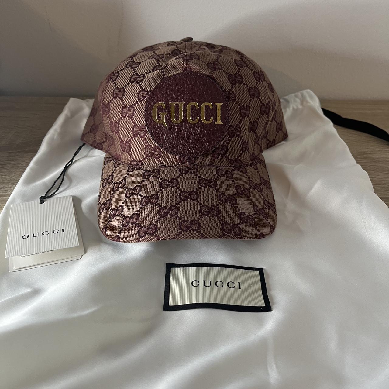 Real gucci outlet hat tag