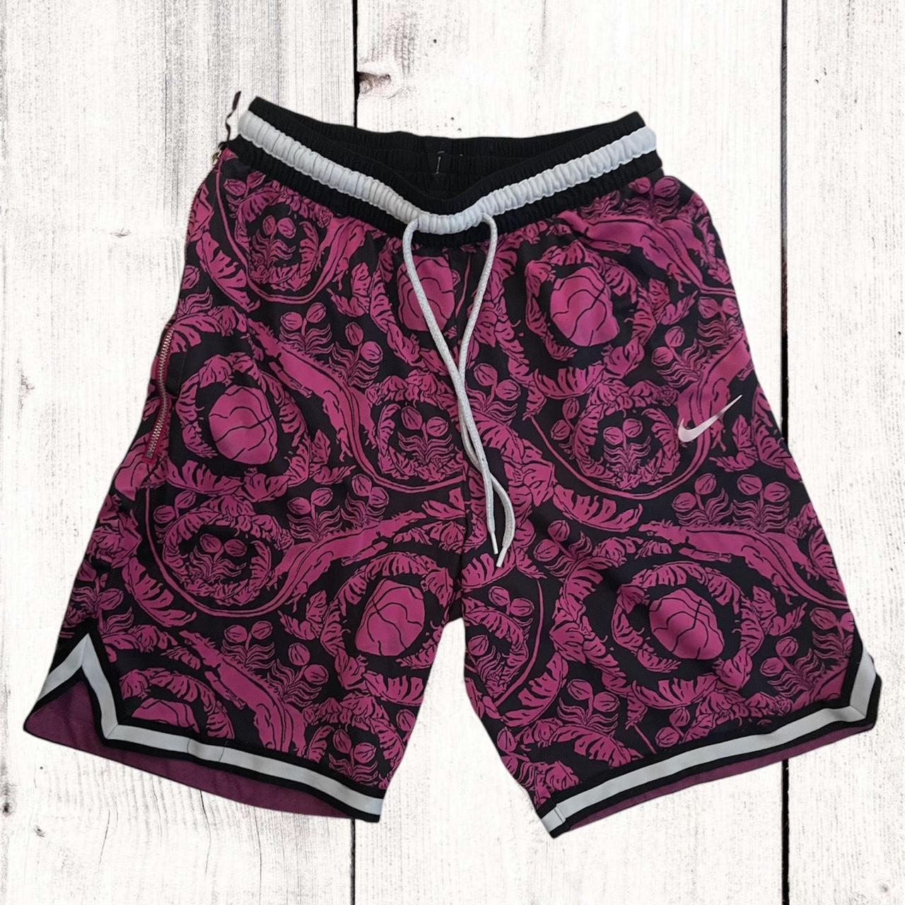 Nike DNA Exploration Series outlet Floral Shorts Black Pink