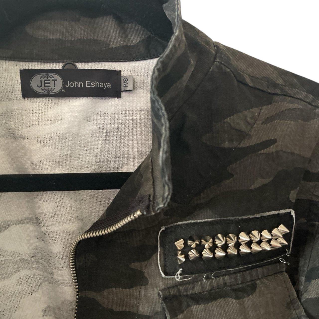 Source Unknown Women's Shacket Jacket - Black/Gre… - image 4