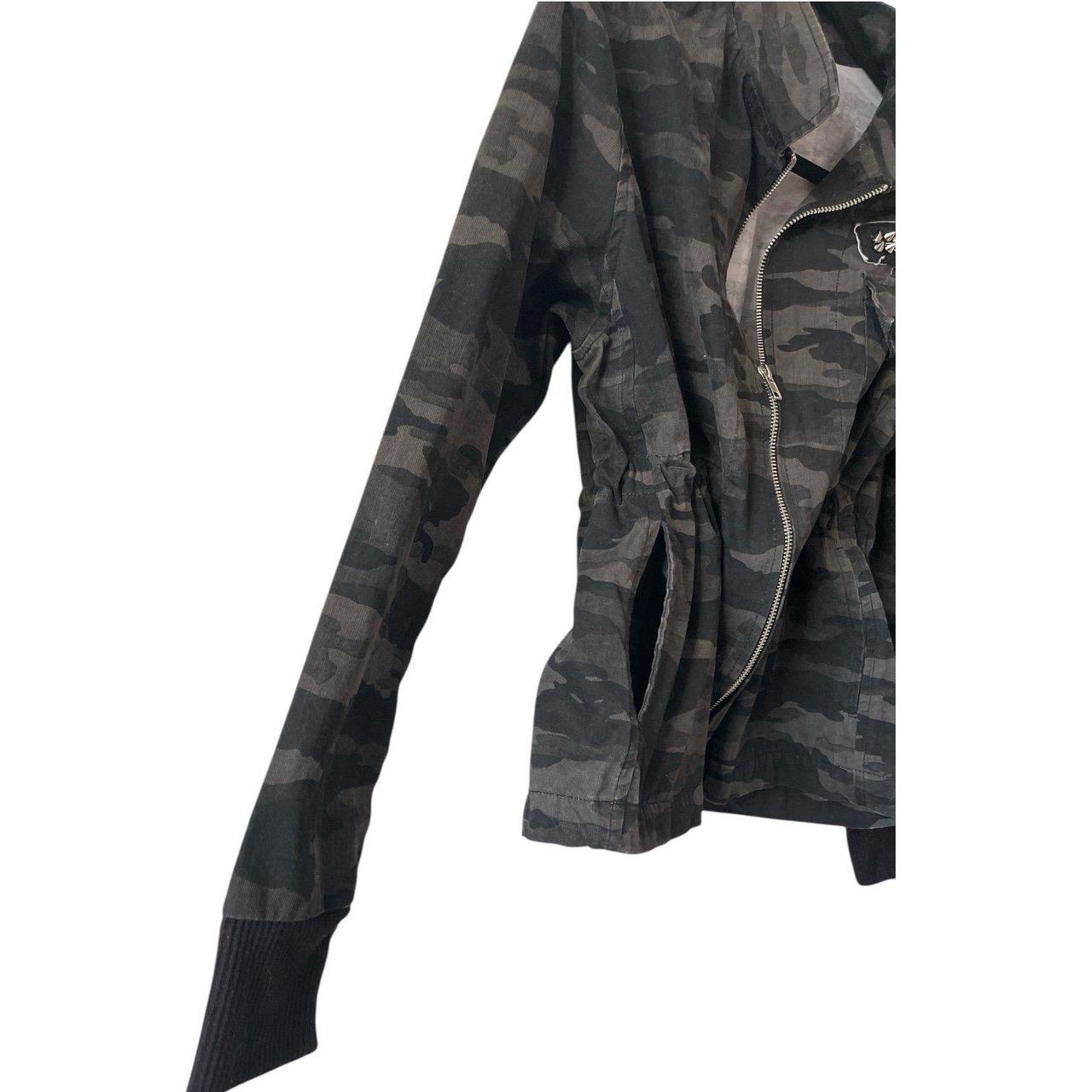 Source Unknown Women's Shacket Jacket - Black/Gre… - image 2