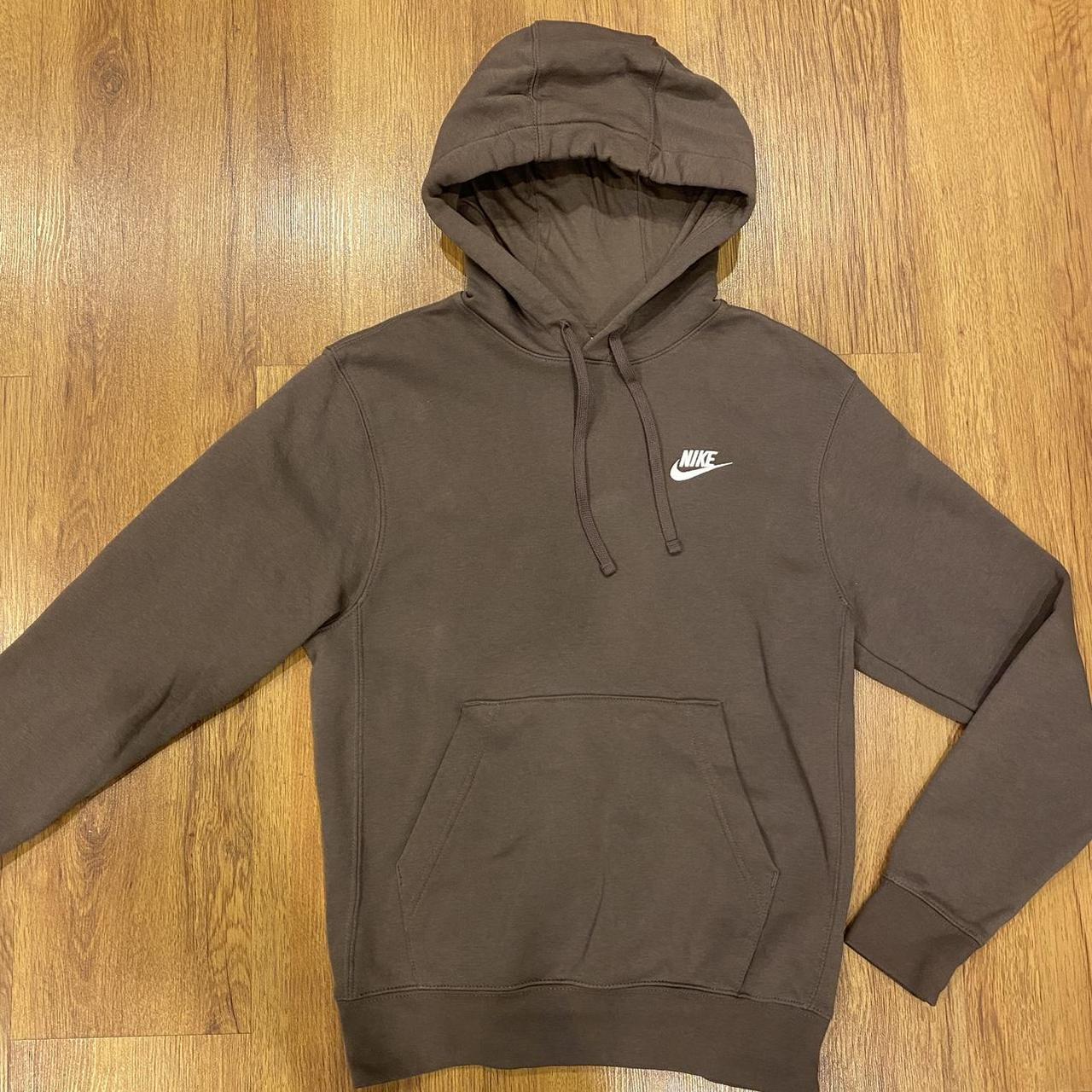 mens brown nike hoodie