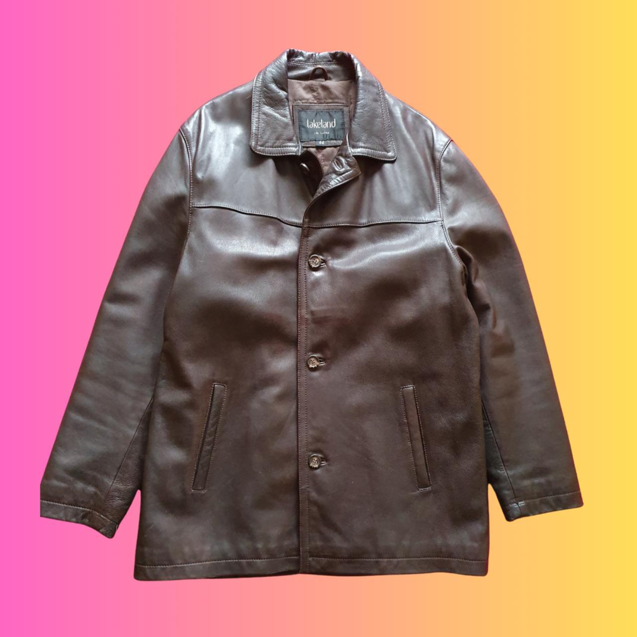 Lakeland Leather Jacket Size Large (Chest