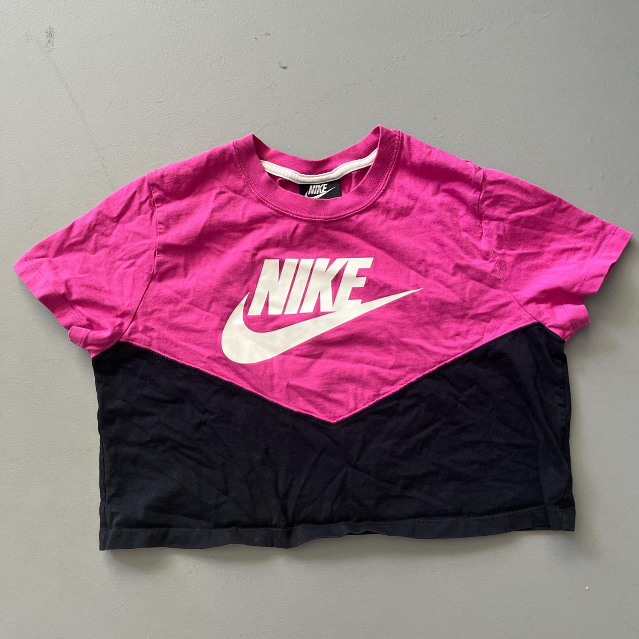 jd pink nike top