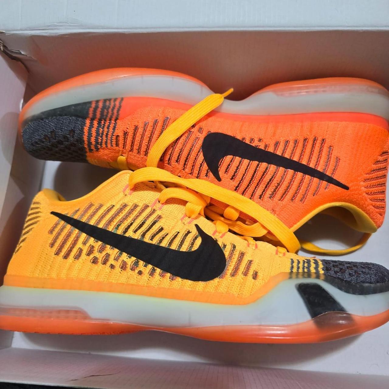 nike kobe 9 mens orange