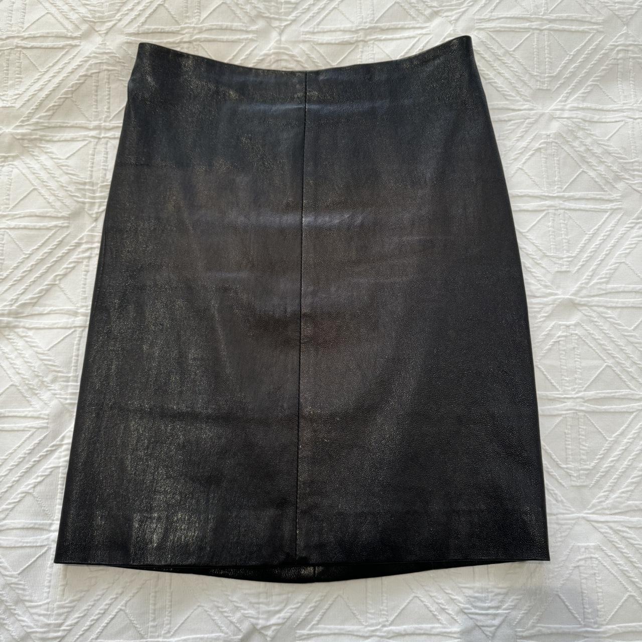 Kookai 100 leather skirt. Depop