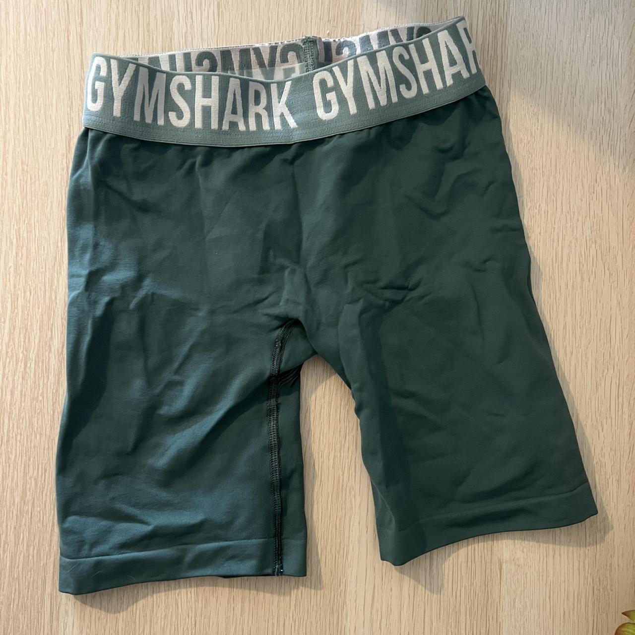 Gymshark Women's Shorts Green XS – Gymshark biker shorts! Dark