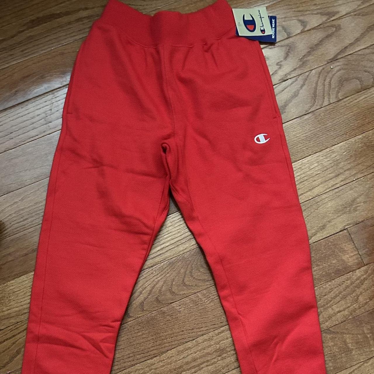 Red champion sweats sale