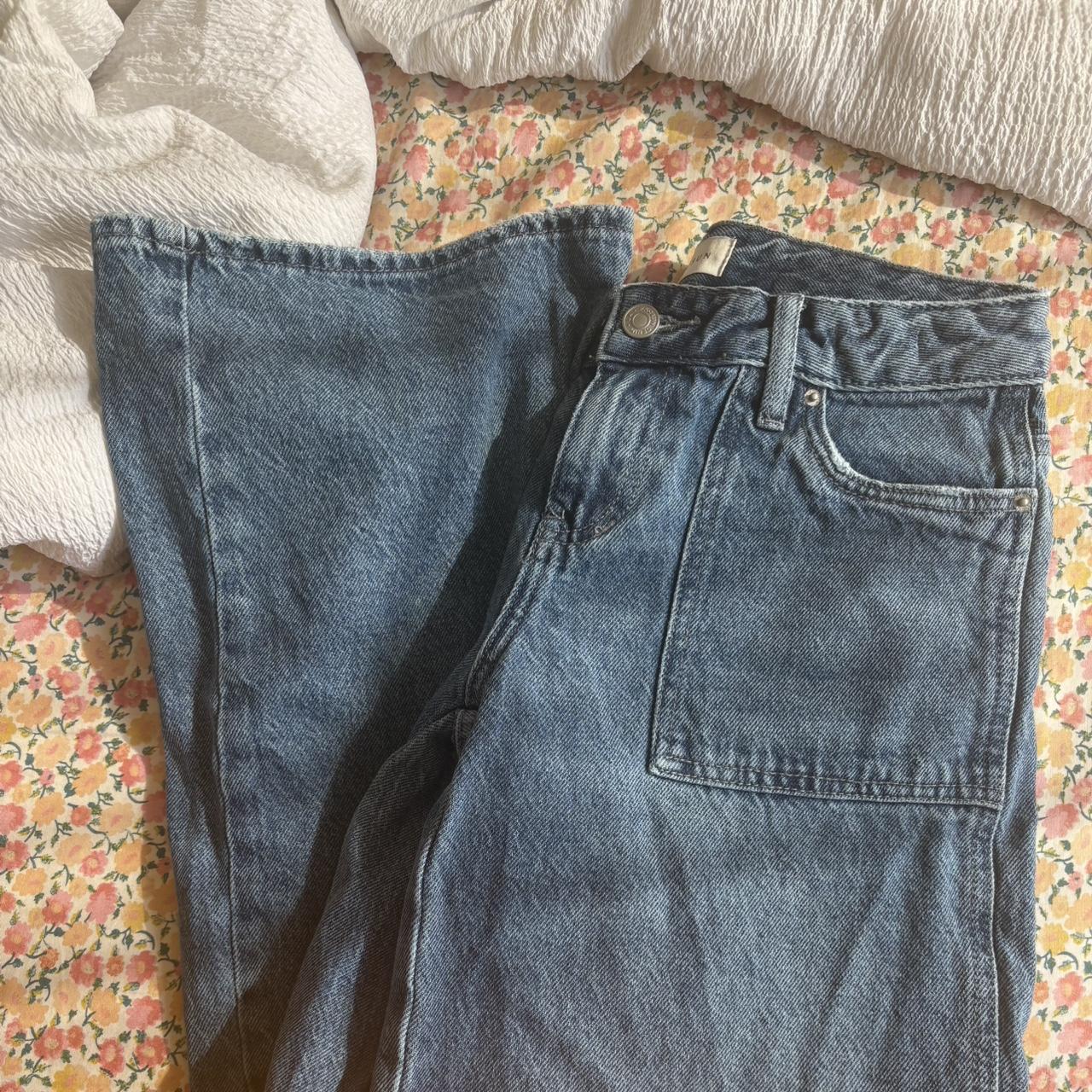 PacSun Women's Jeans - Blue/Navy - 24" – Dark wash Pacsun low rise baggy jeans