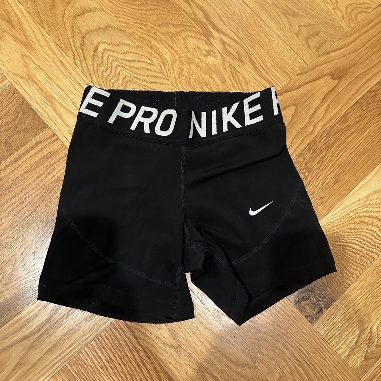 nike pro 13cm shorts black