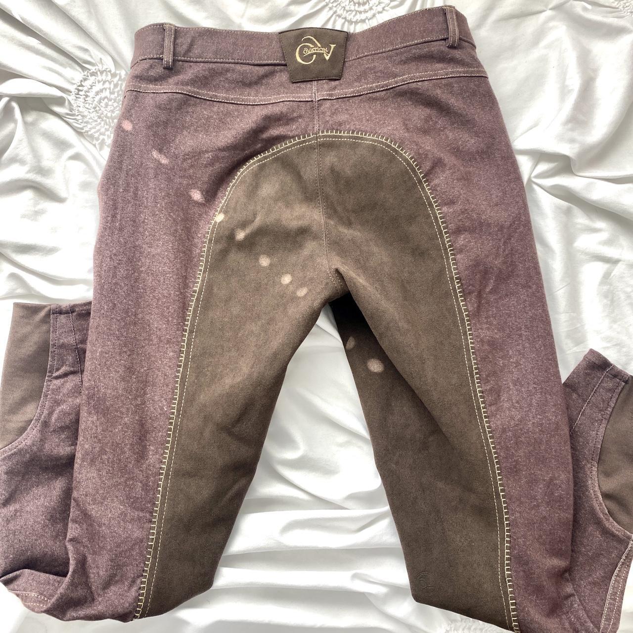 Ovation Brown Horse Riding Pants 🎀 cutest brown... Depop