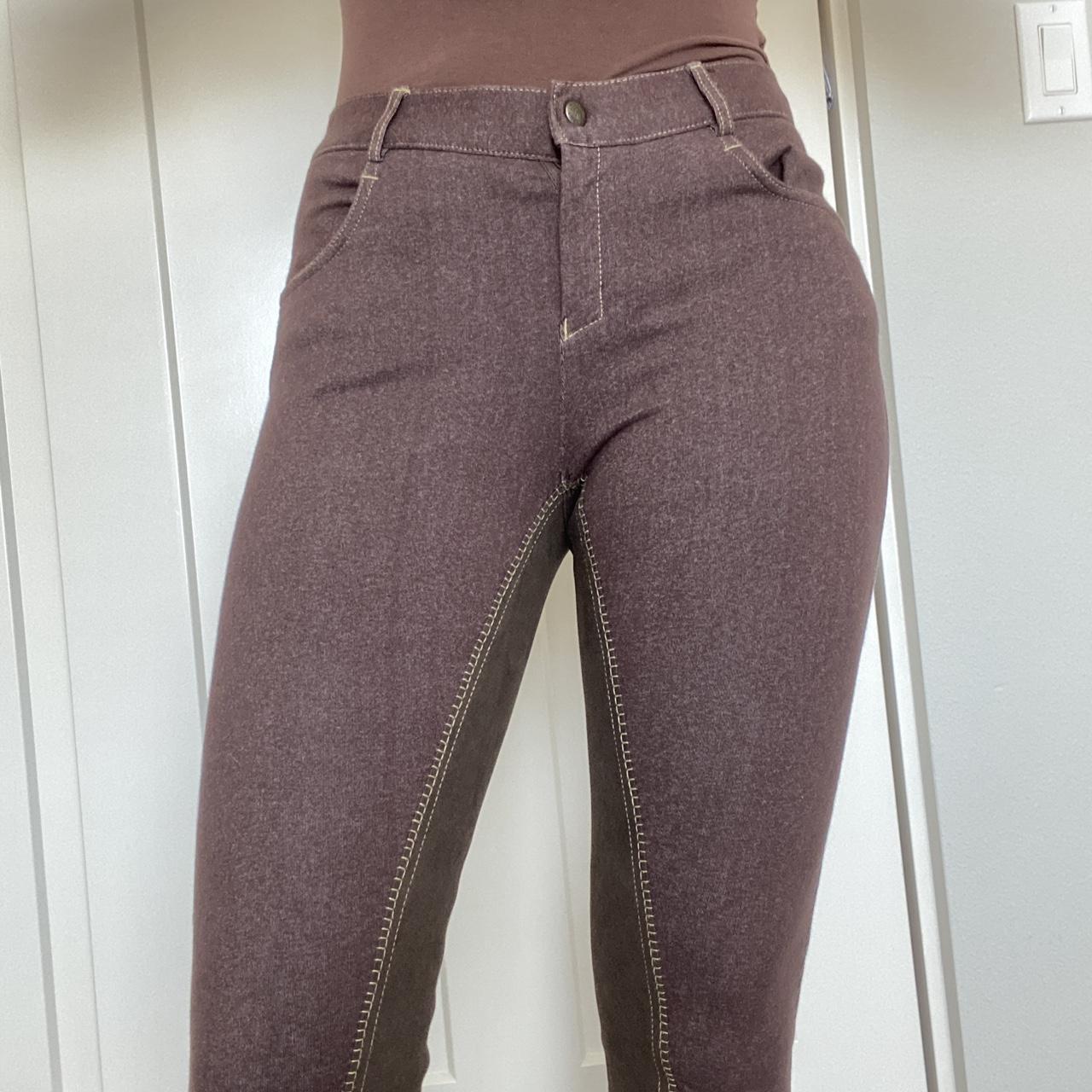 Ovation Brown Horse Riding Pants 🎀 cutest brown... Depop