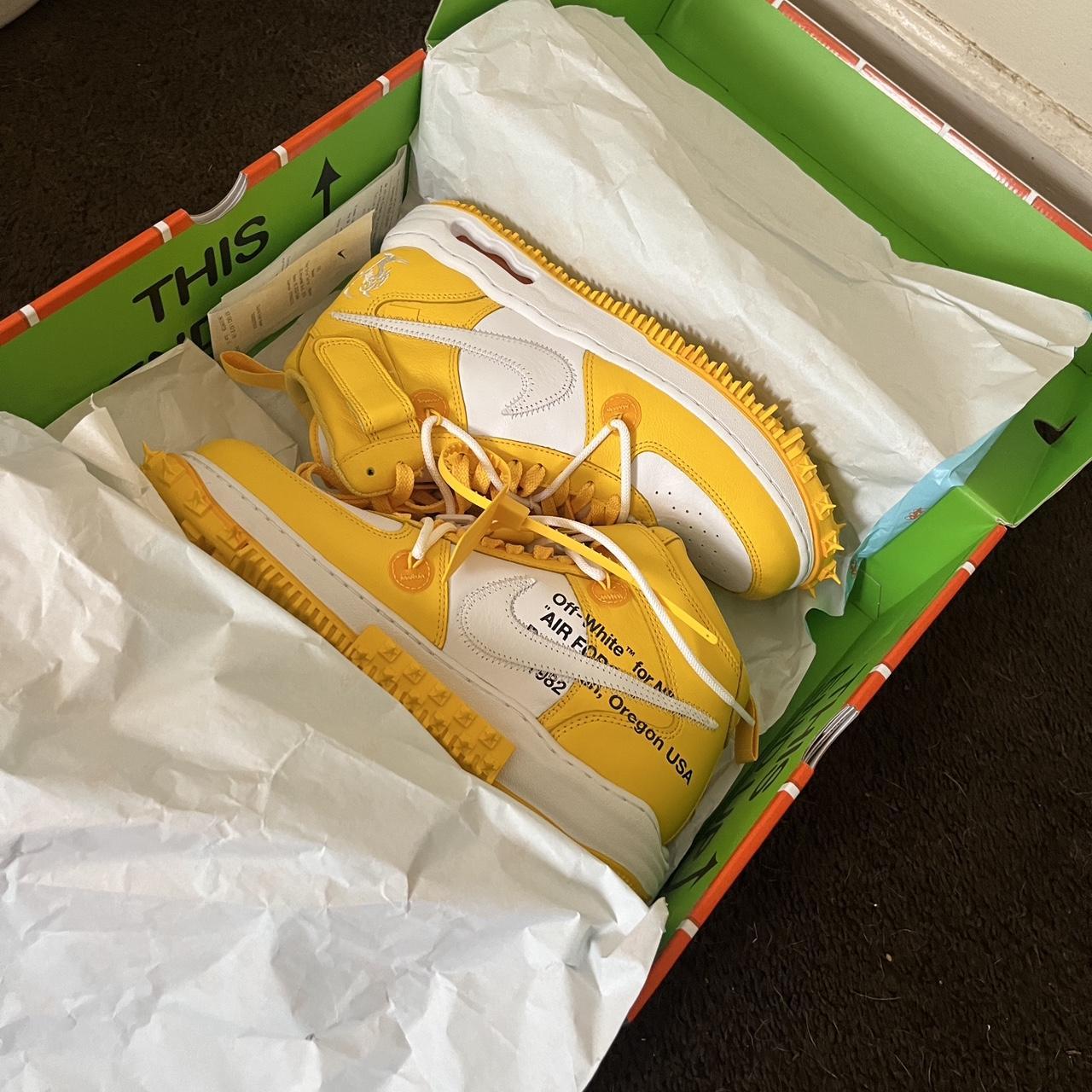 offwhite air force 1 yellow