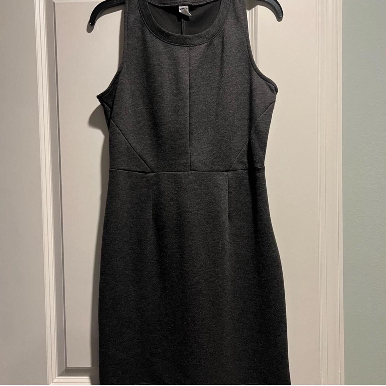 Dark grey shift dress best sale