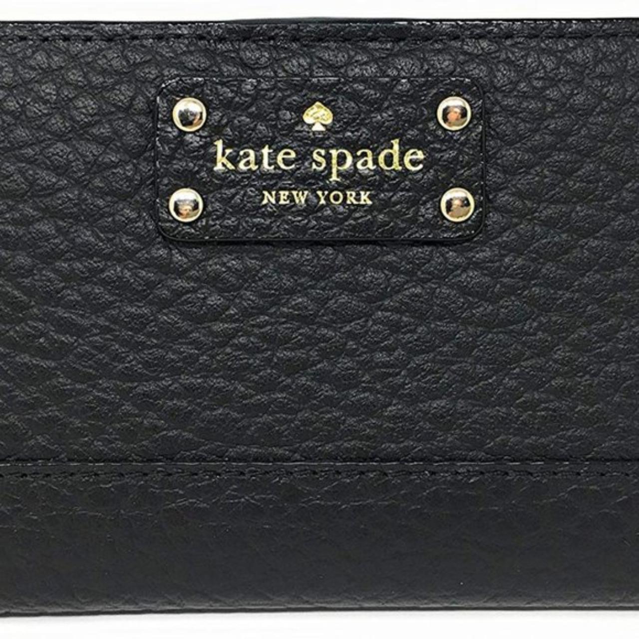 Kate Spade Bay Street Stacy Black Pebbled Depop