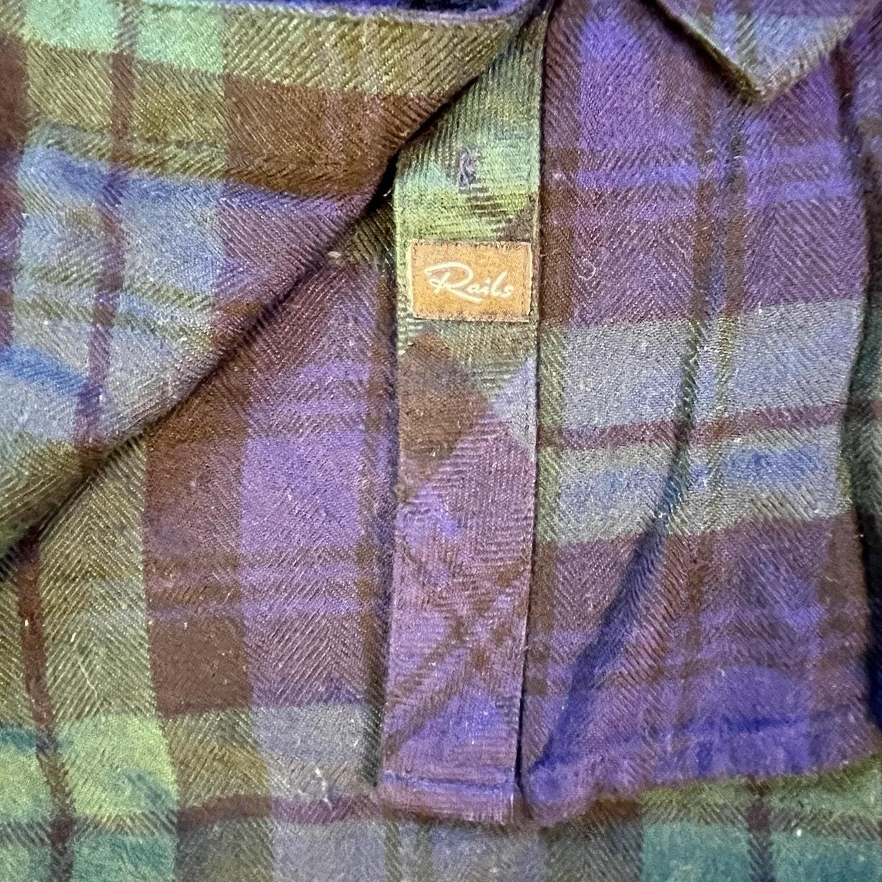 Rails Women's Blouse - Green - S – Rails Shirt Wo… - image 2