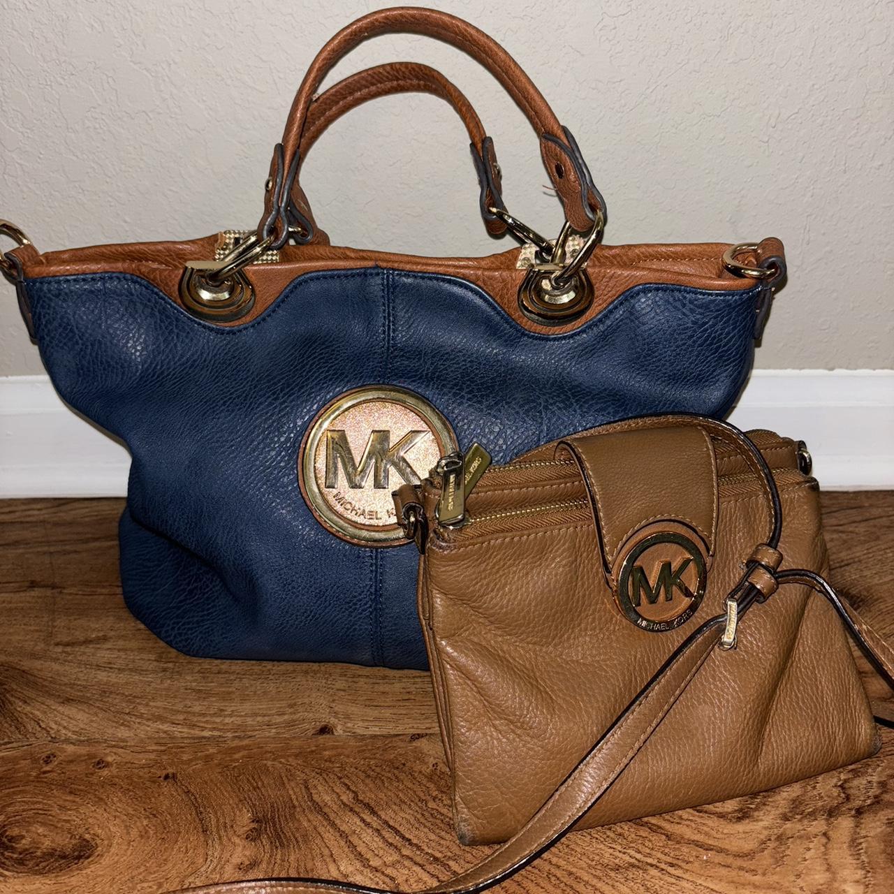 Lot of 2 Michael Kors Purses Pre owned Used. Depop