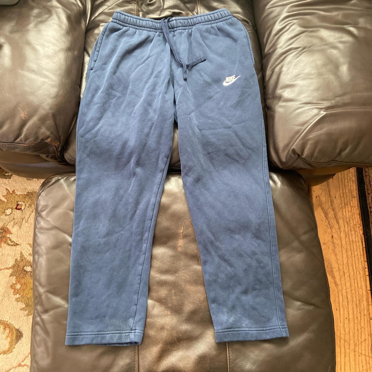 Blue Nike pants. Good pricing. - Depop