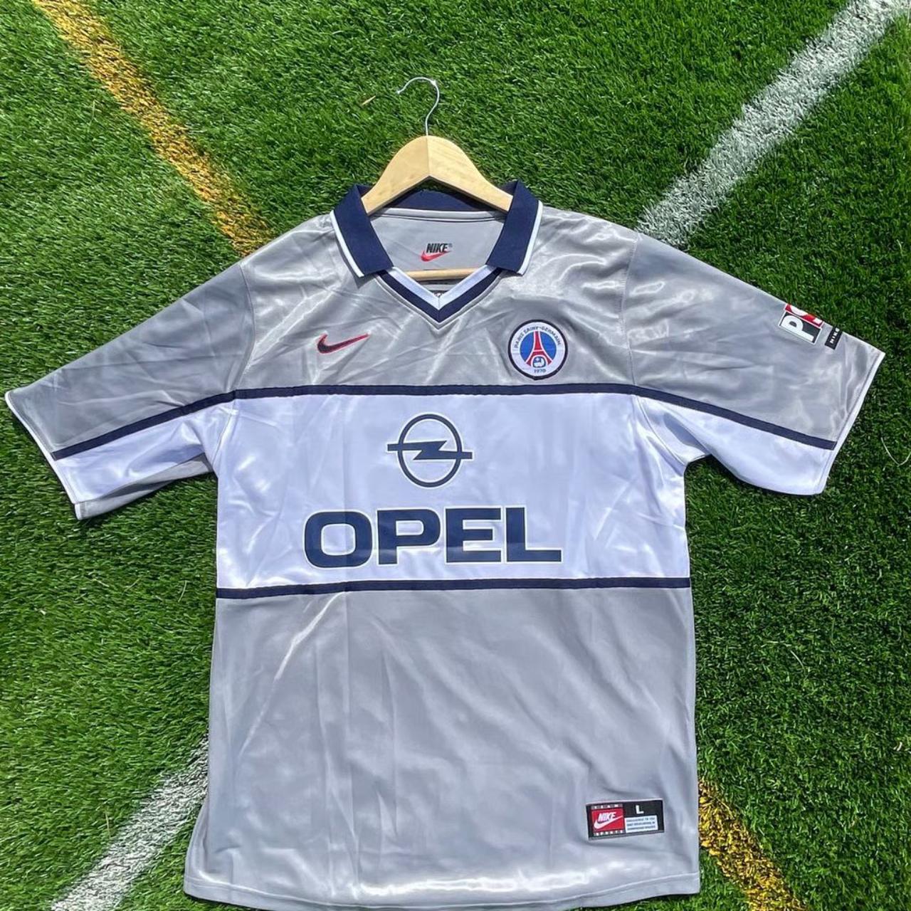 PSG Away 2001 - Ronaldinho - Retro Soccer Jersey | Depop