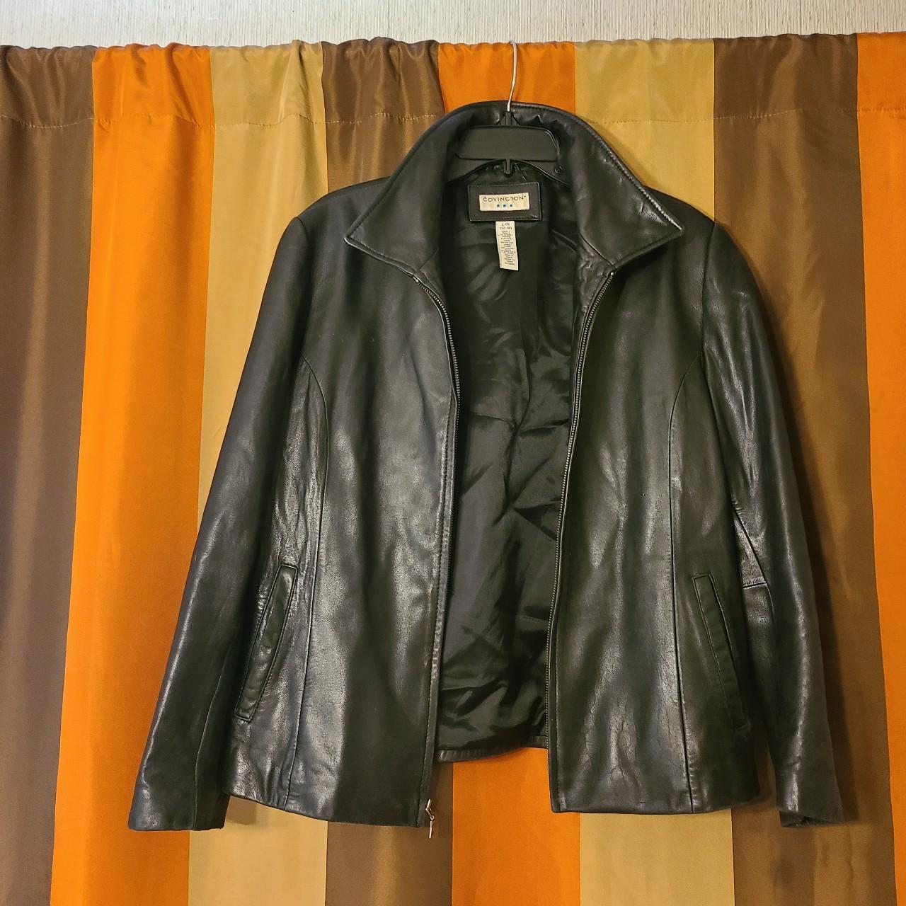 Covington leather jacket best sale