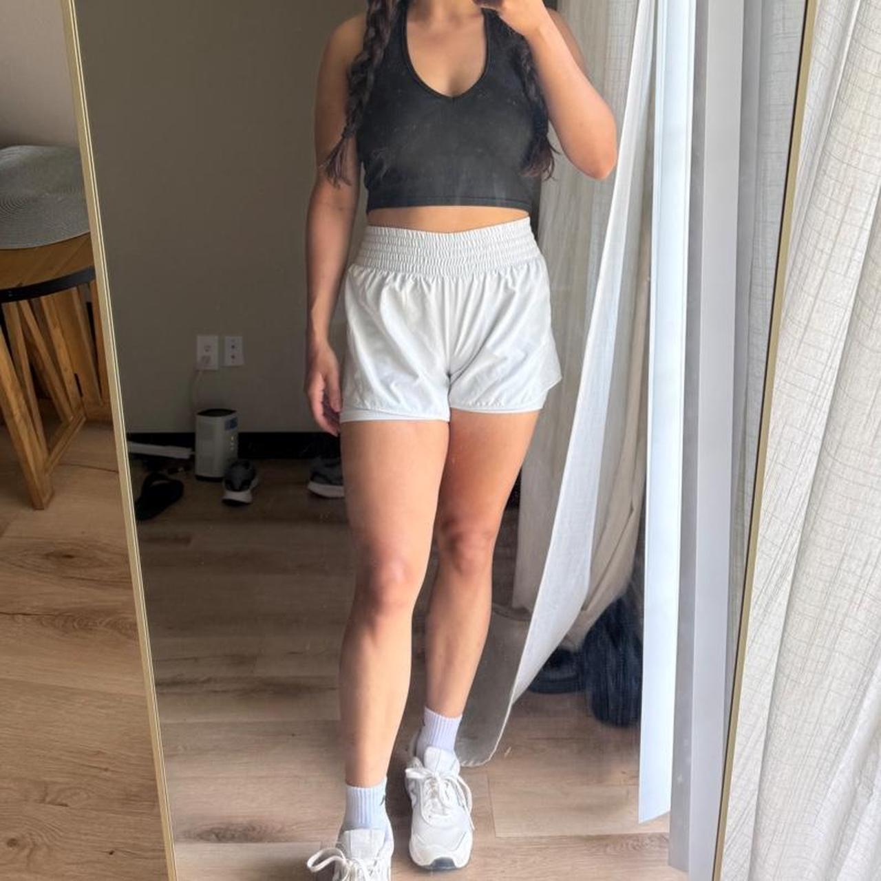 Mondetta women's blue and white shorts