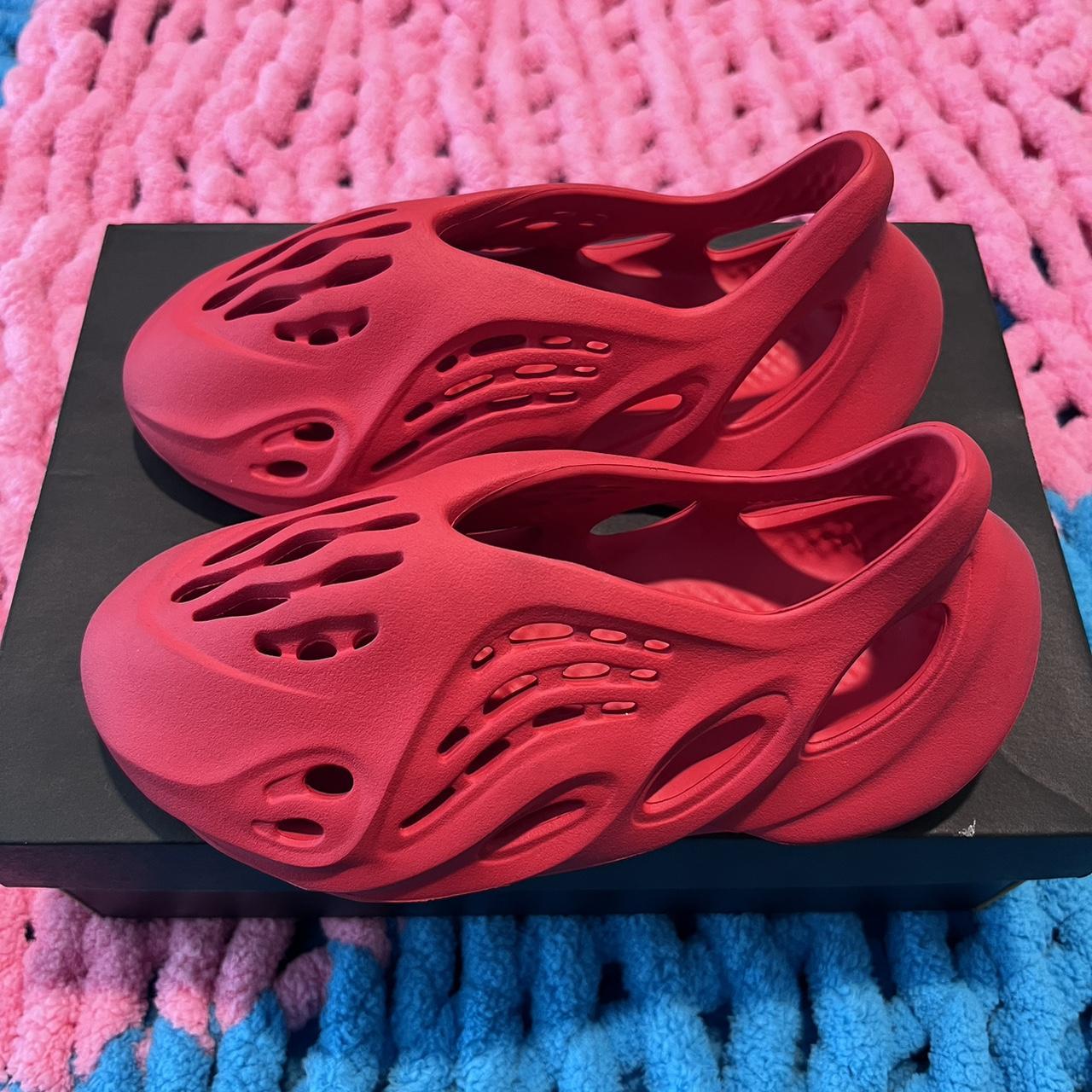 yeezy vermillion red