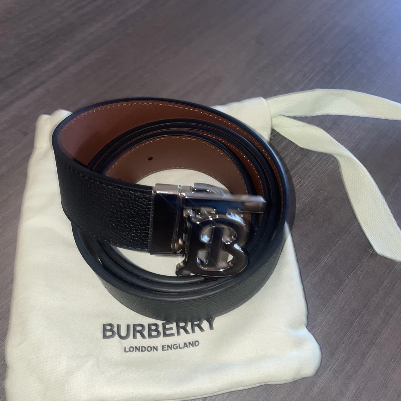 Burberry & store ferragamo belt