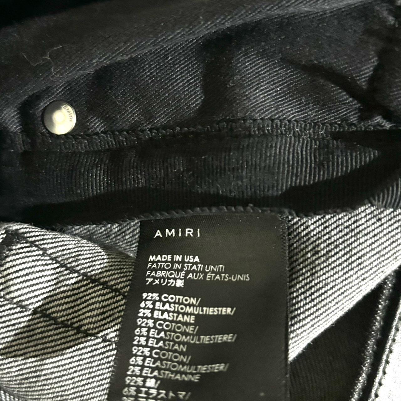 Grey Amiri Shotgun Jeans Authentic Pair have