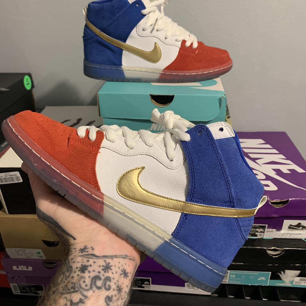 Nike SB Dunk buy High “Tri Color” Size 10