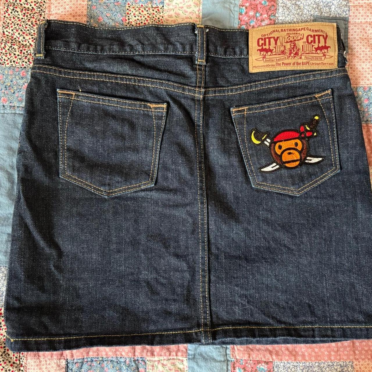 Evisu skirt - Depop